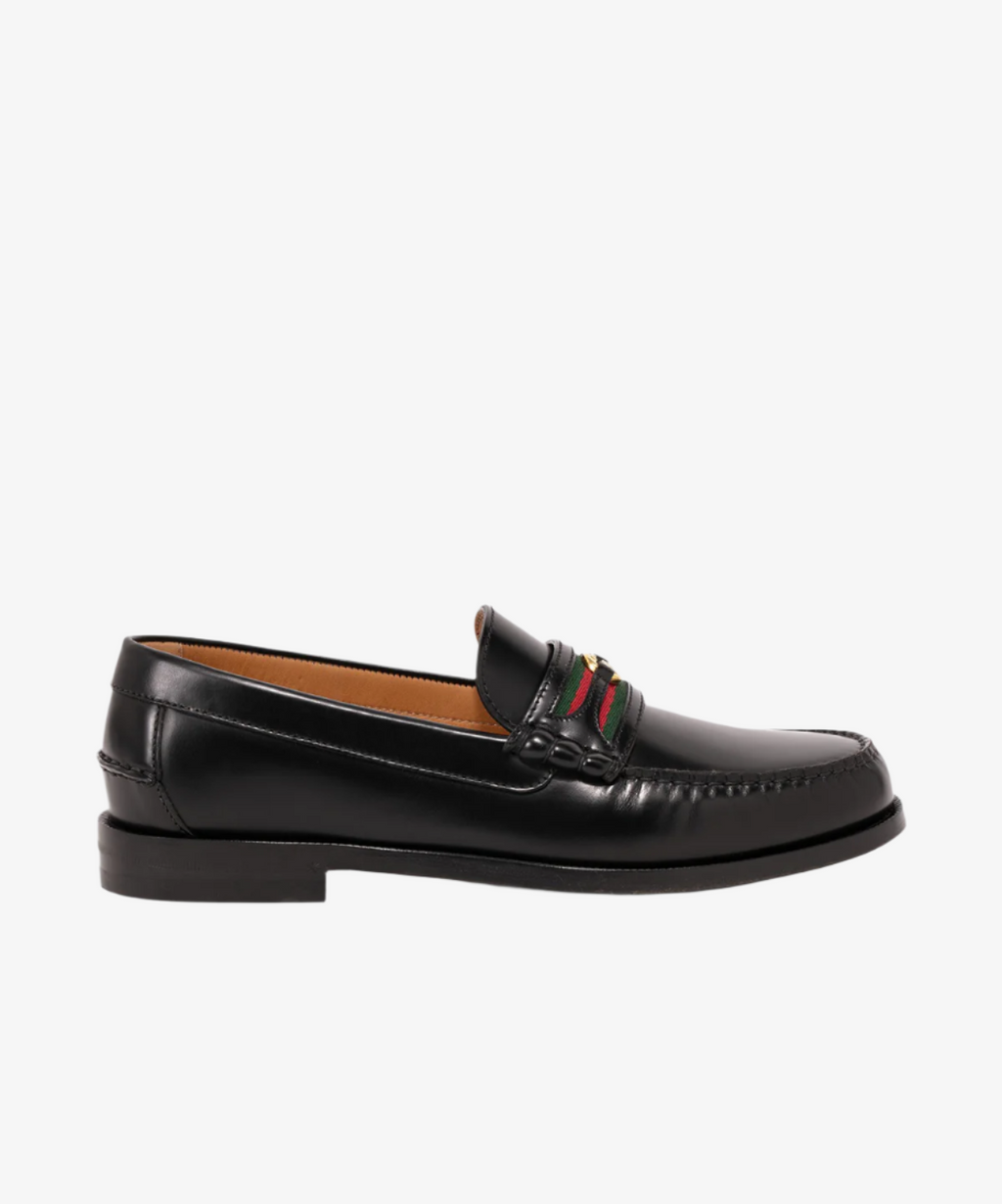 GUCCI ロゴ入り ブラック ミュール GUCCI グッチ 692415 ロゴ ラバー サンダル ブラック系 7【新古
