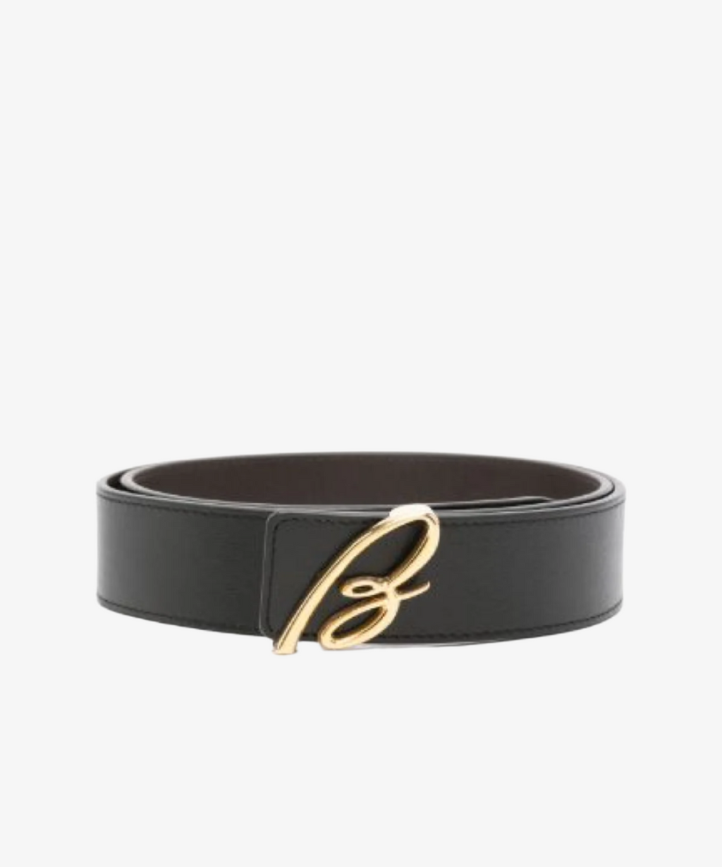 Brioni Logo Belt – THELUXESHOPPER