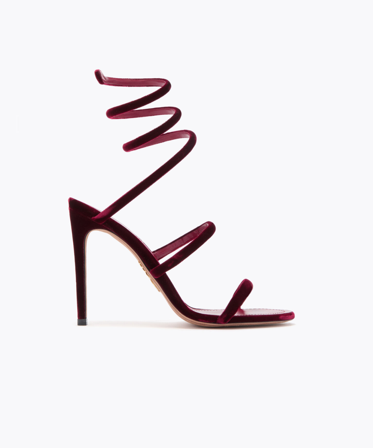 Rene Caovilla Cleo Velvet Sandals