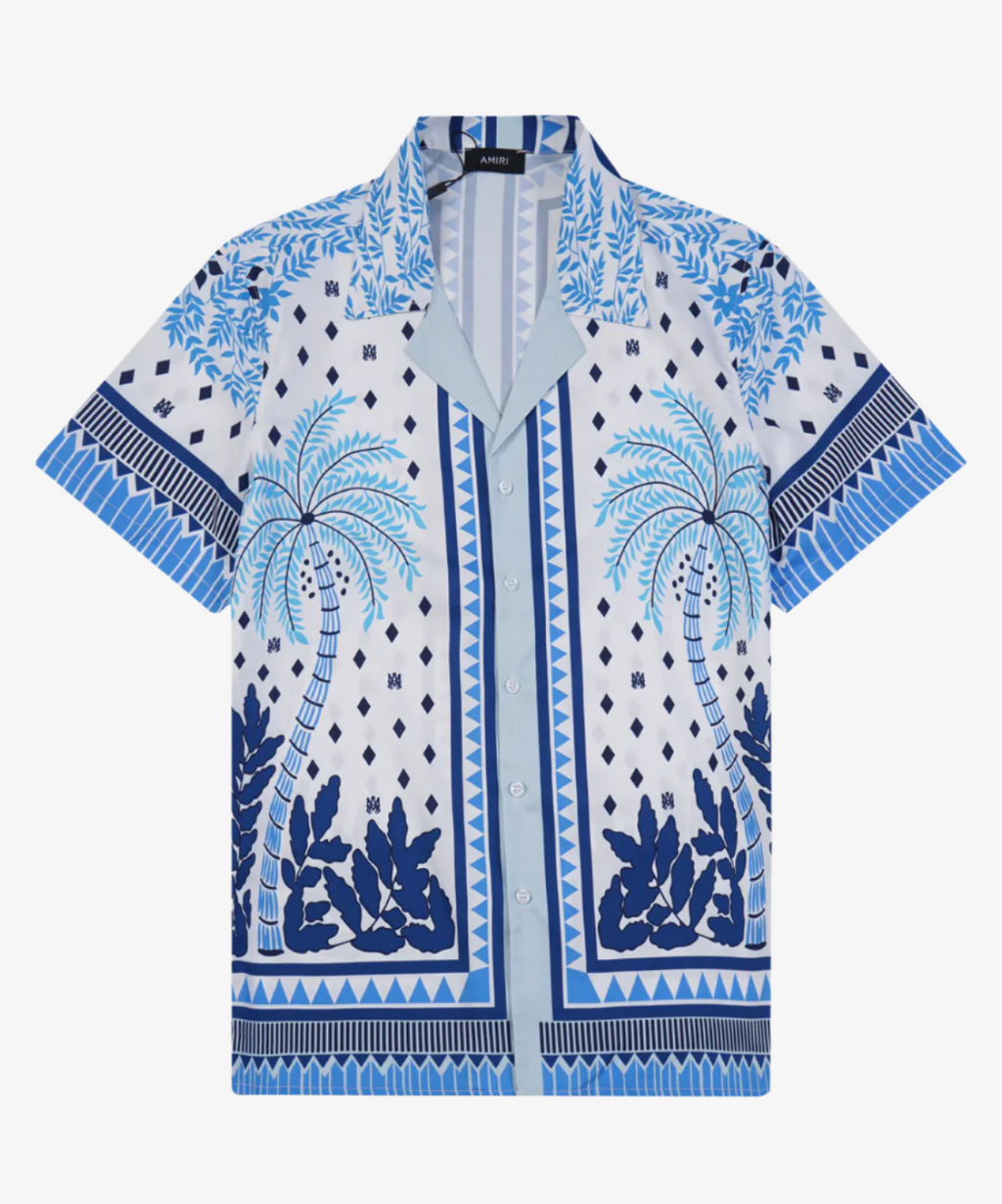 Amiri Palm Tree Silk SS Shirt – THELUXESHOPPER