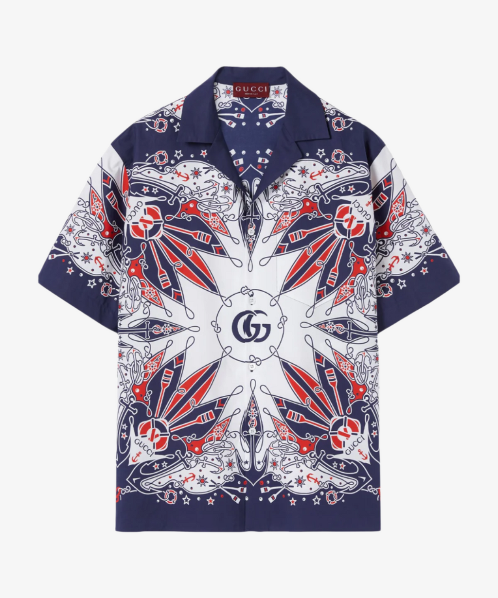 Gucci Bandana Print SS Shirt – THELUXESHOPPER Gucci Bandana Print SS Shirt – THELUXESHOPPER