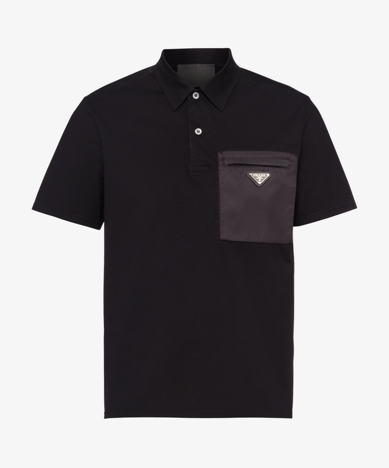 Prada Nylon Pocket Polo