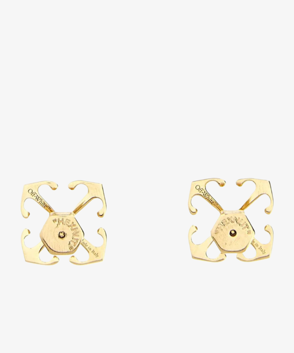 Off-White Arrow Earrings