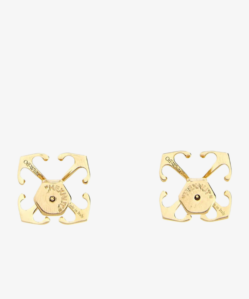 Off-White Arrow Earrings