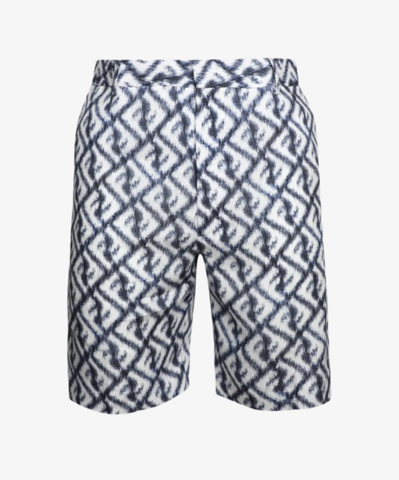 ショートパンツ Fendi Ff Cotton And Linen Shorts Fendi Linen Bermuda FF Shorts – THELUXESHOPPER