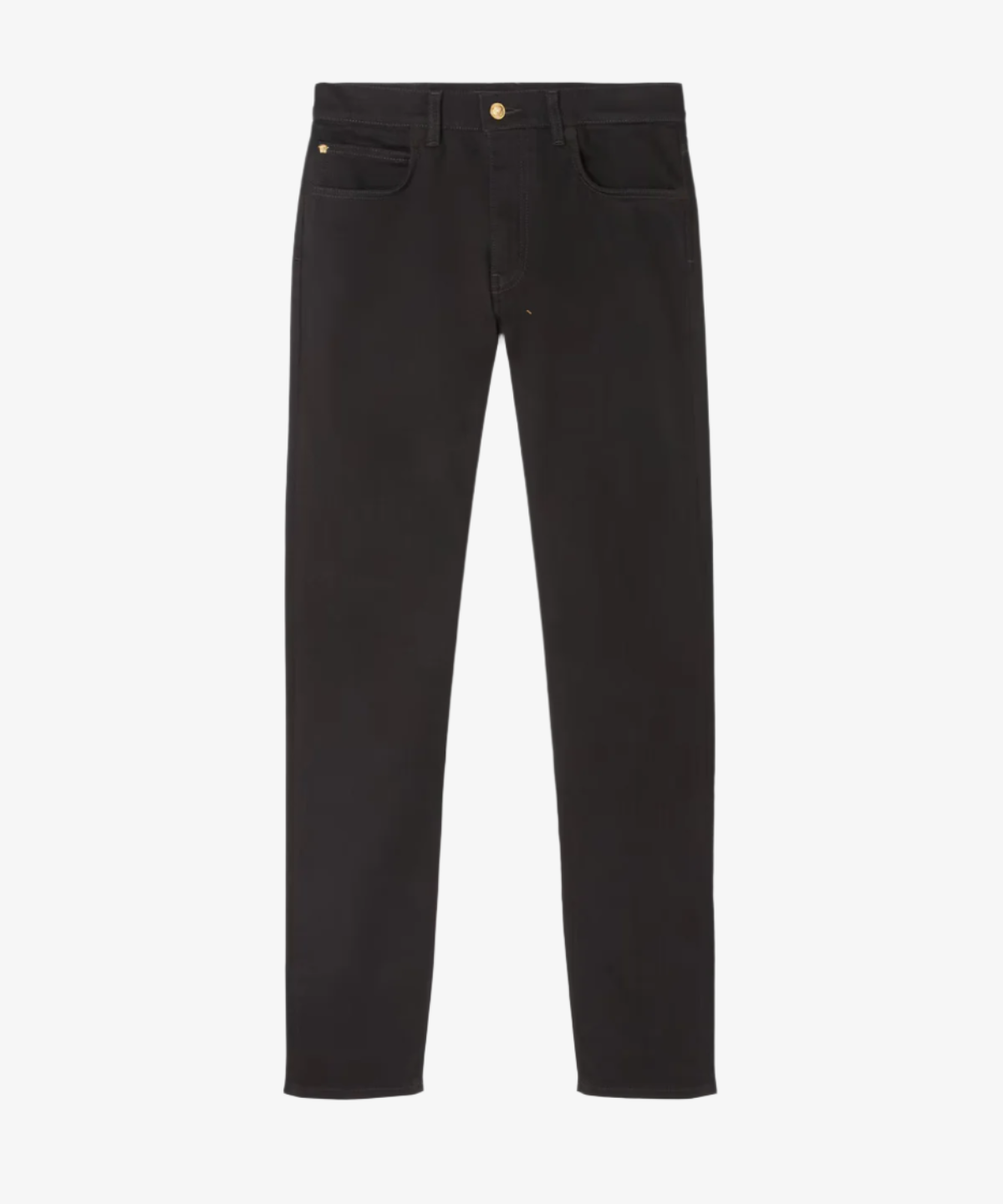 Versace Medusa Embroidered Denim