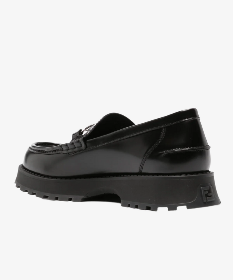 Fendi O'Lock Loafers Rubber Sole
