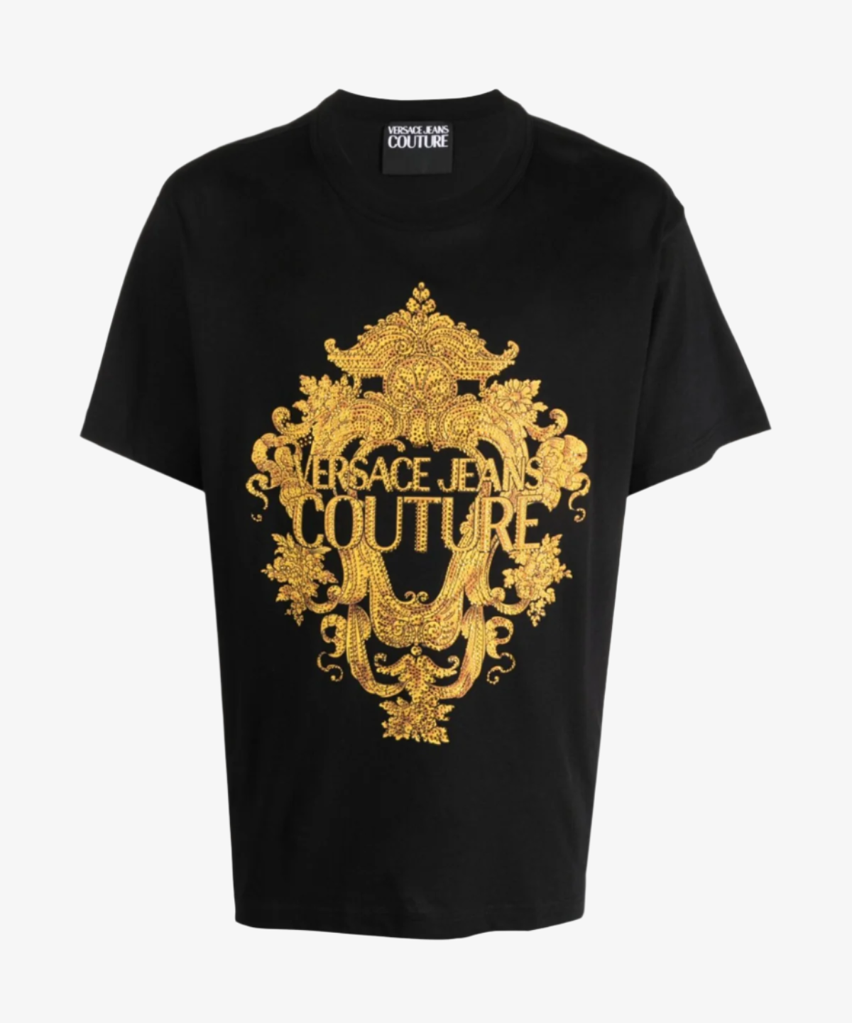 Versace Couture Baroque Crystal T-Shirt