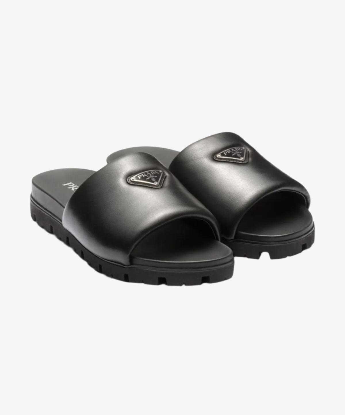 Prada Padded Slides – THELUXESHOPPER