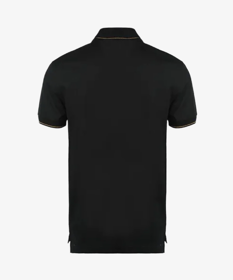 Versace Logo Embroidered Polo