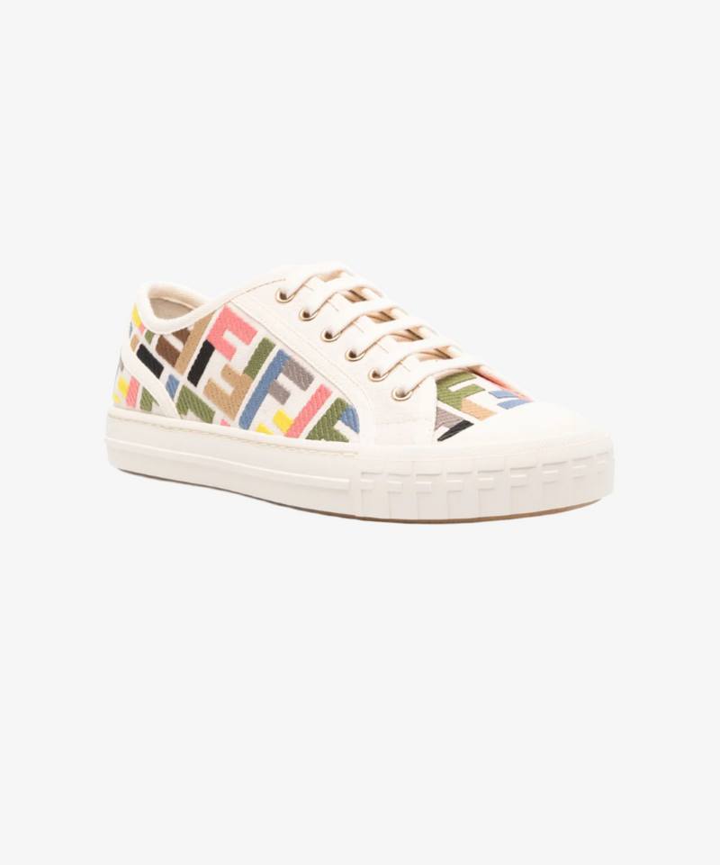 【FENDI】 Domino Fendi Domino Multicolor Sneaker – THELUXESHOPPER