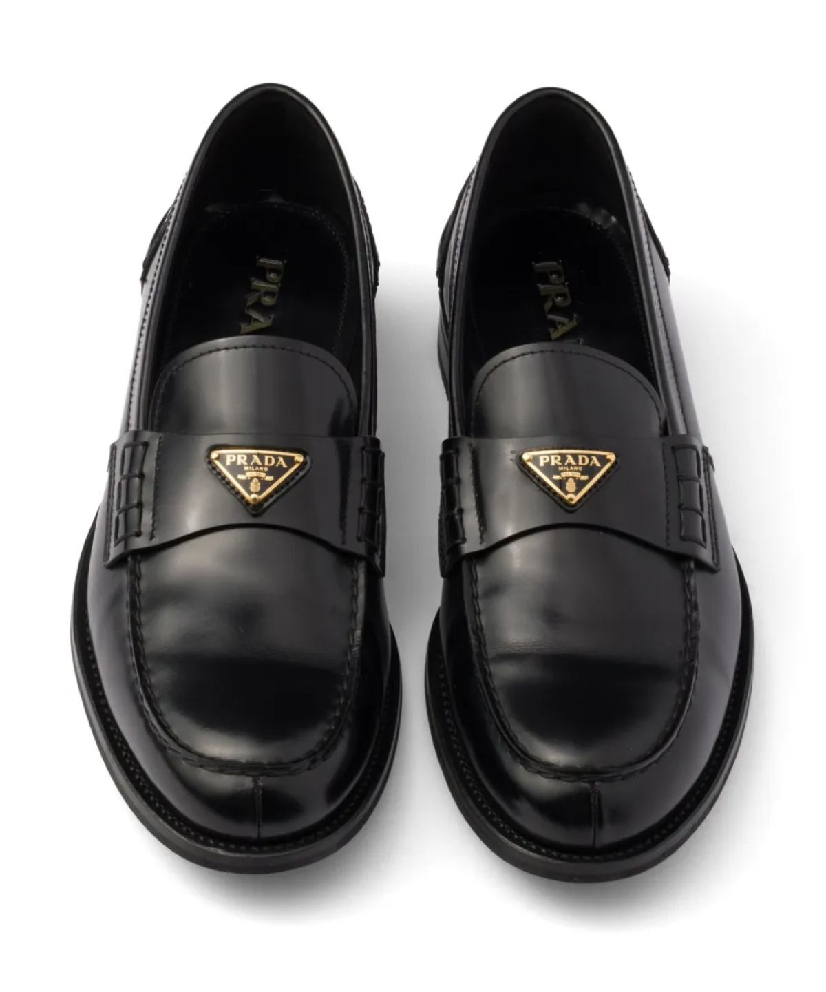 Prada Brushed Leather Loafers – THELUXESHOPPER Prada Brushed Leather Loafers – THELUXESHOPPER