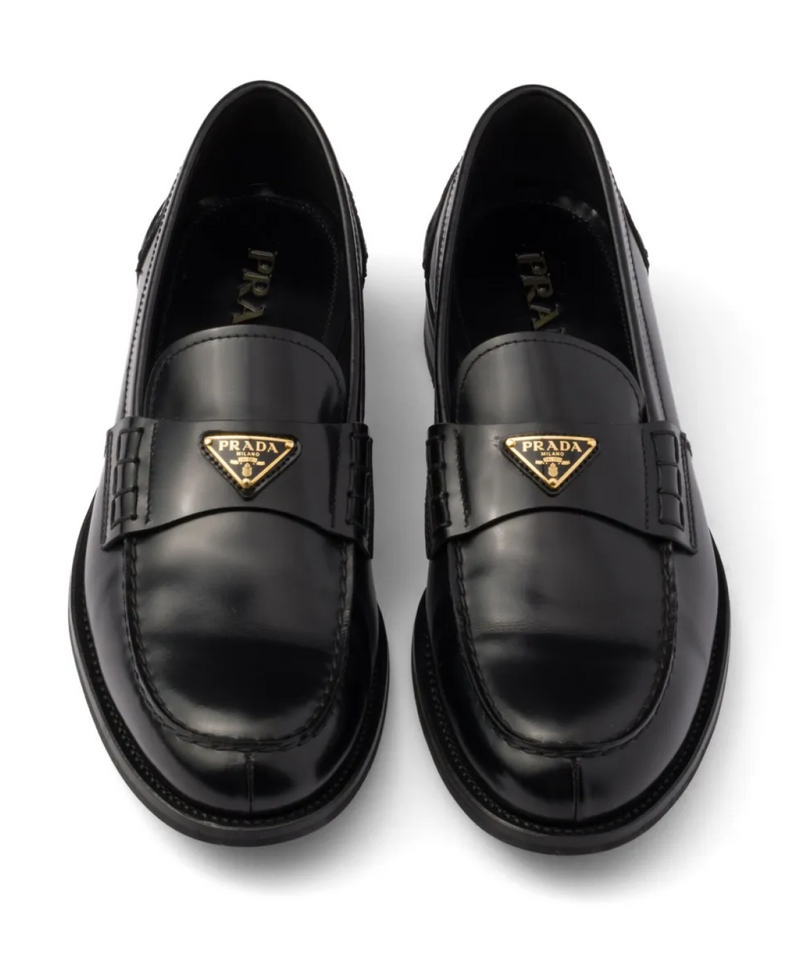 Prada Brushed Leather Loafers – THELUXESHOPPER Prada Brushed Leather Loafers – THELUXESHOPPER