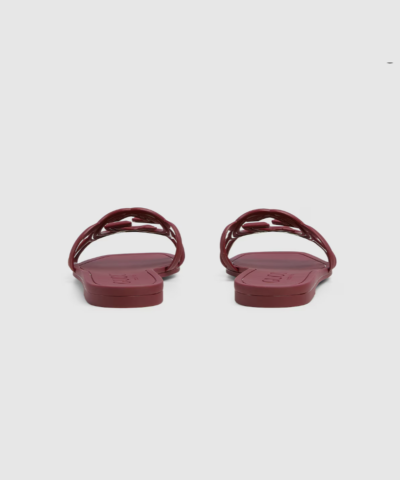 Gucci Interlocking G Rubber Slides
