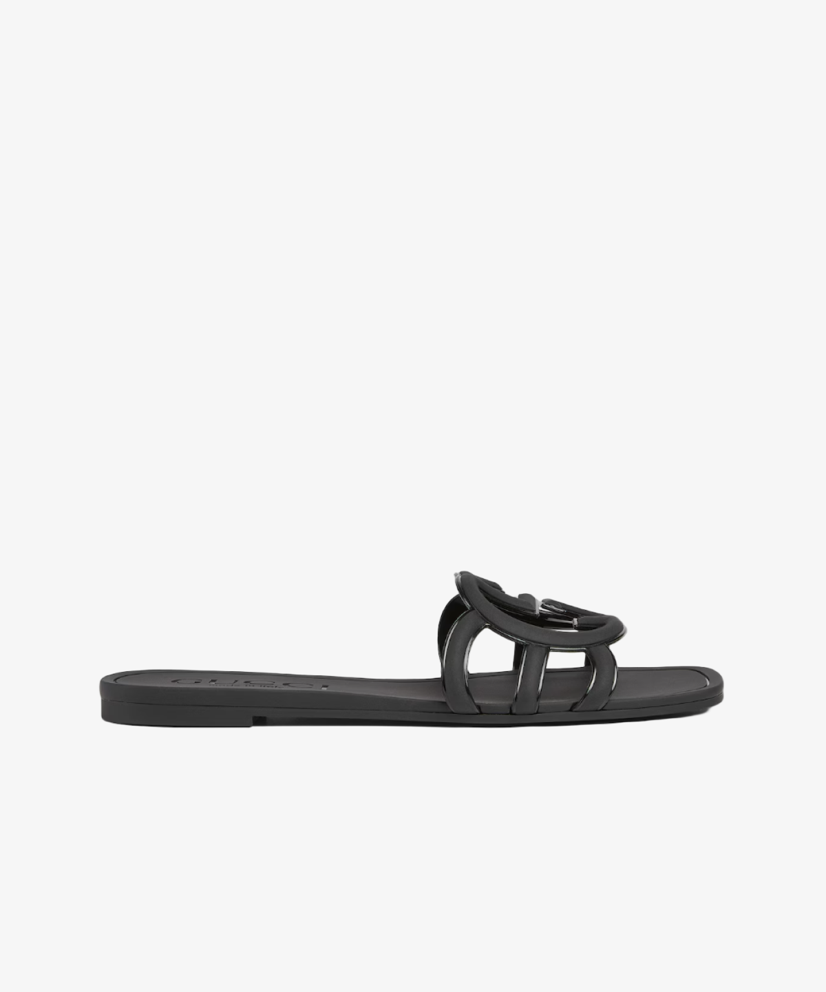 Gucci Interlocking G Rubber Slides