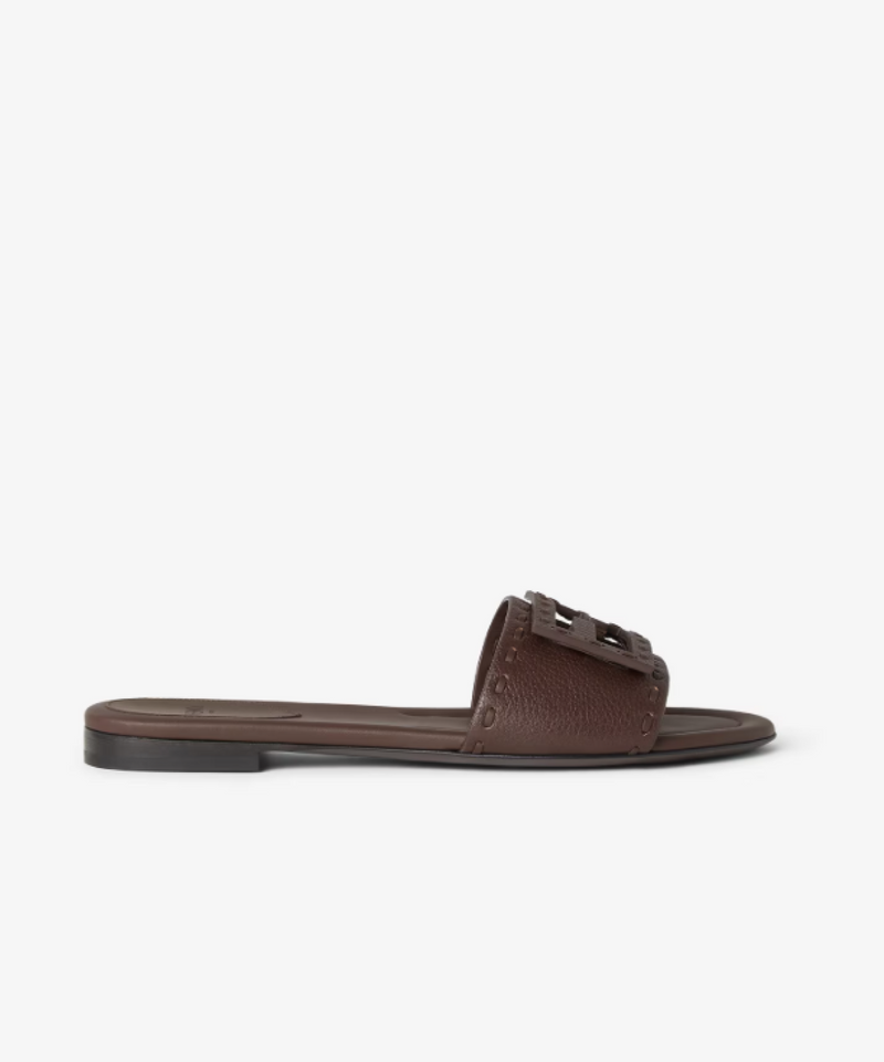 Fendi Baguette Selleria Slides