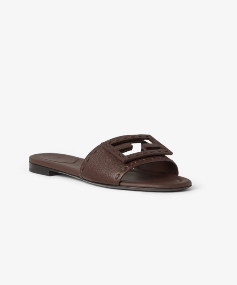 Fendi Baguette Selleria Slides