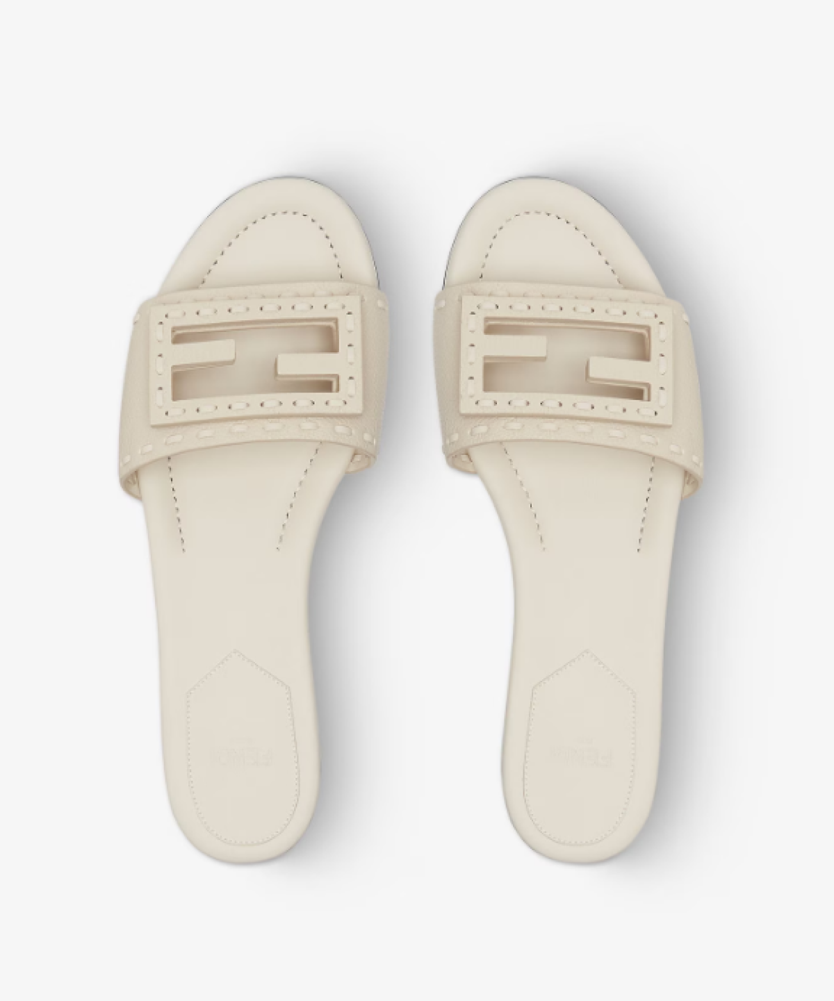 Fendi Baguette Selleria Slides