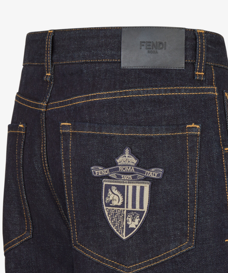 Fendi Crest Denim