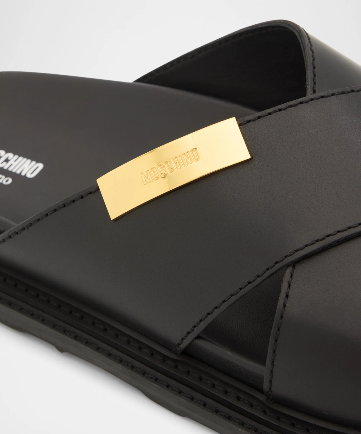 Moschino Cross Slides