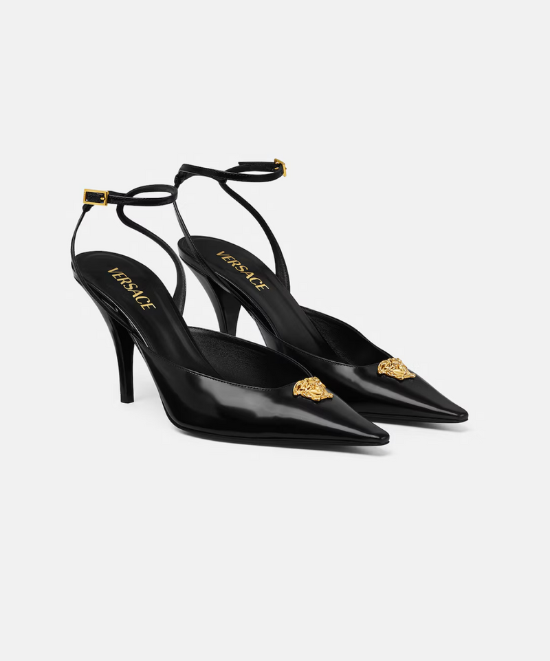 Versace La Medusa Slingback Pumps