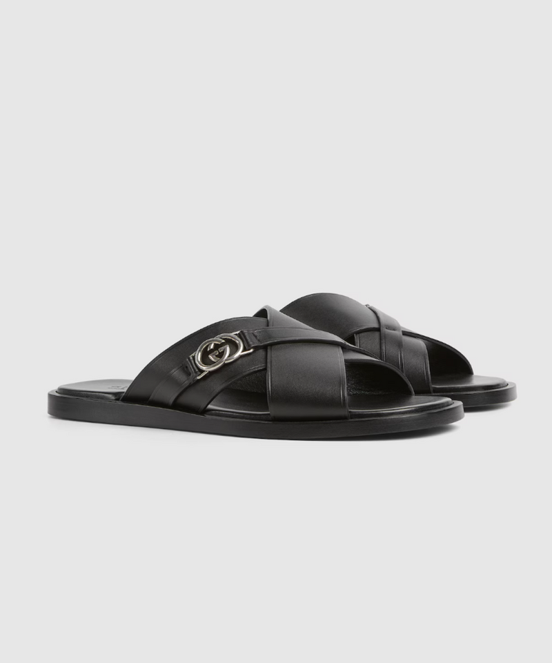 Gucci Maverik GG Slides