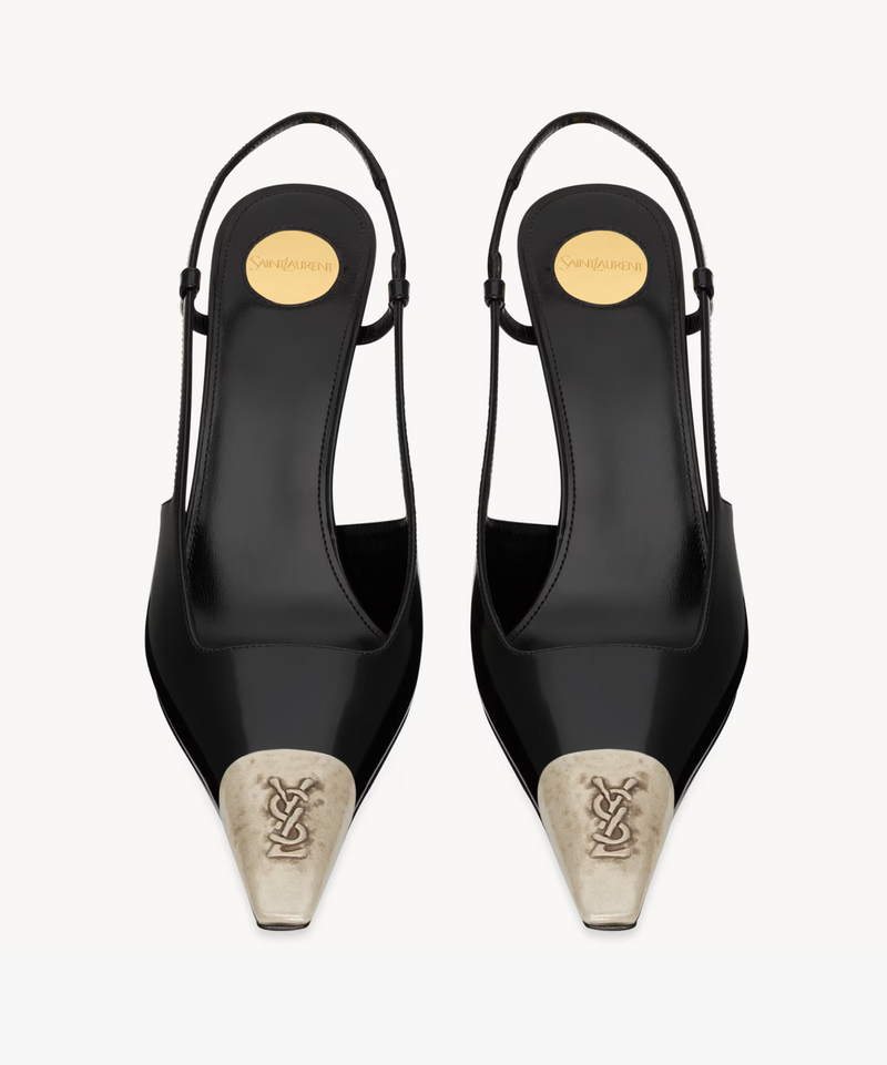 Saint Laurent Jeanne Slingback