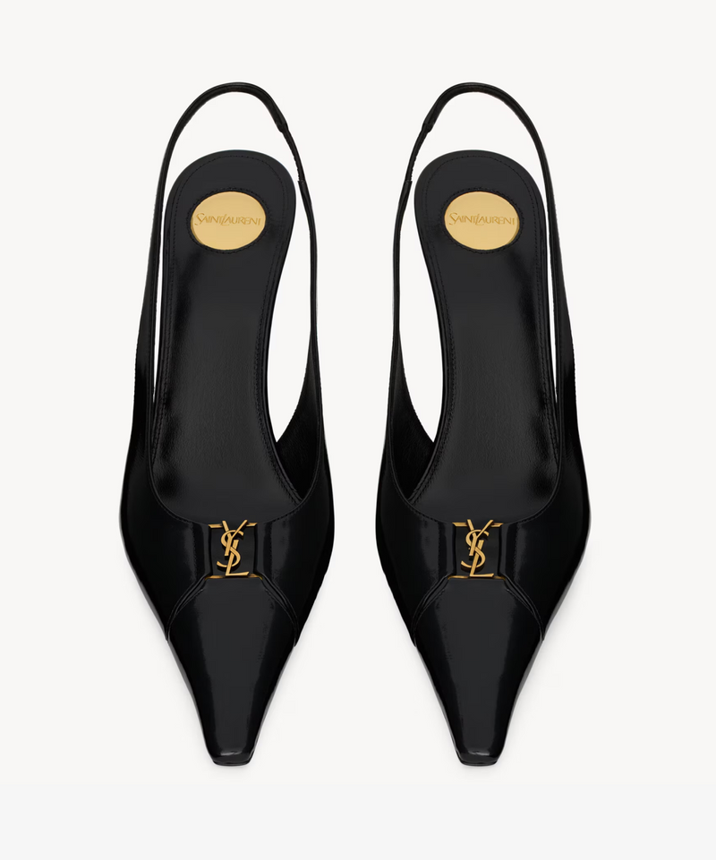 Saint Laurent Babylone Breteuil Slingback