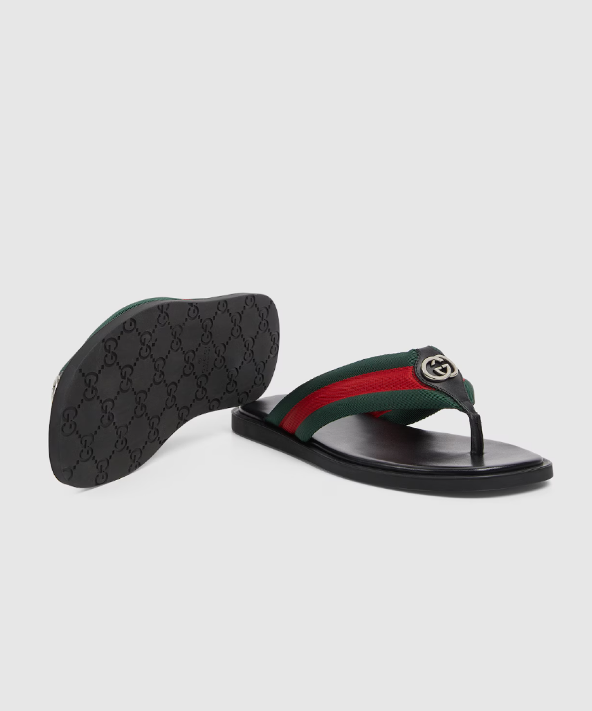 Gucci Interlocking GG Thong Sandals