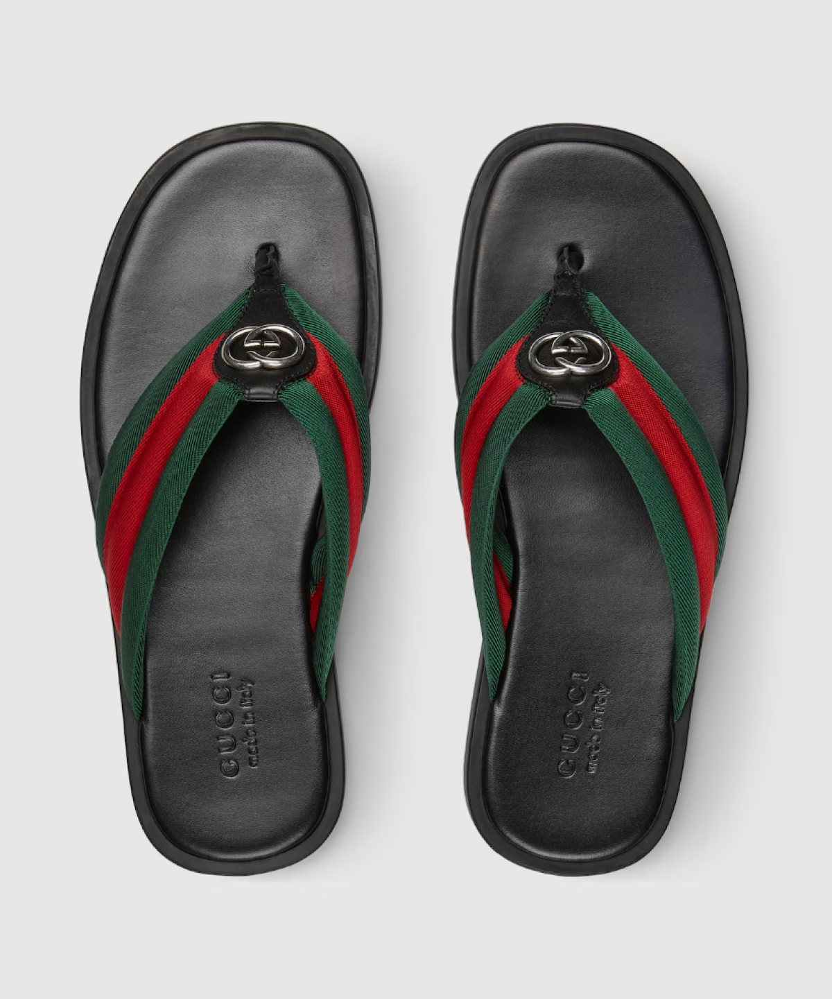 Gucci Interlocking GG Thong Sandals