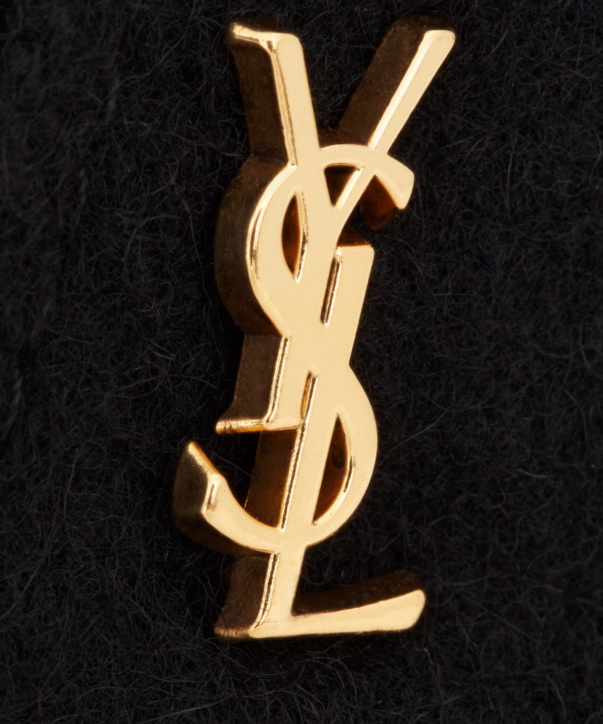 Saint Laurent Cassandre Logo Hat