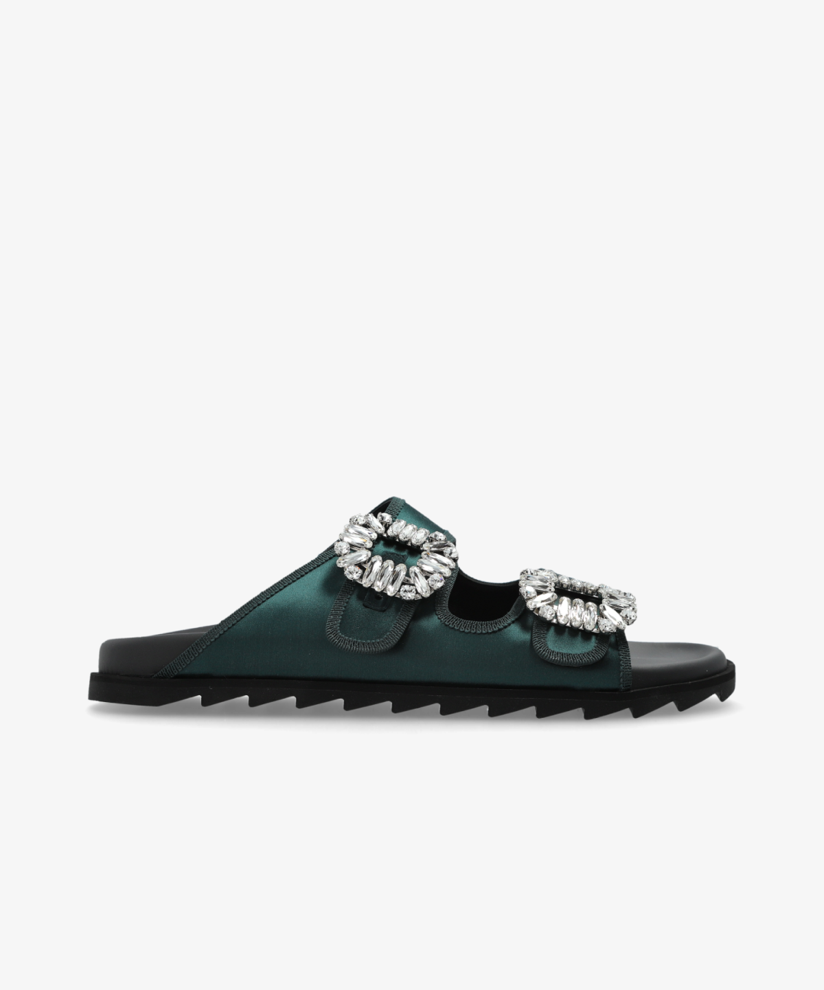 Roger Vivier Viv Embellished Slides