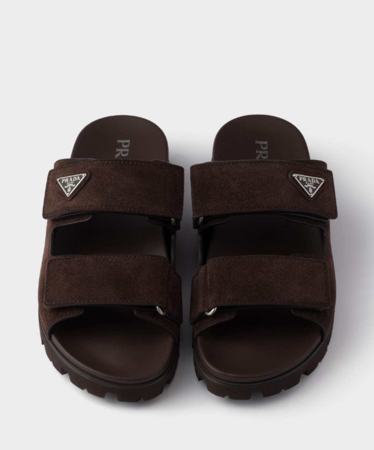 Prada Rosh Suede Sandals