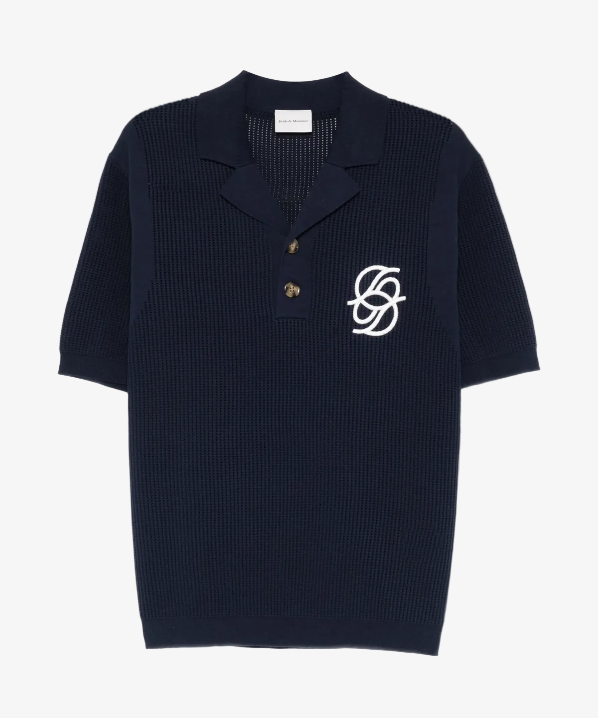 Drole De Monsieur Maille Monogram Polo