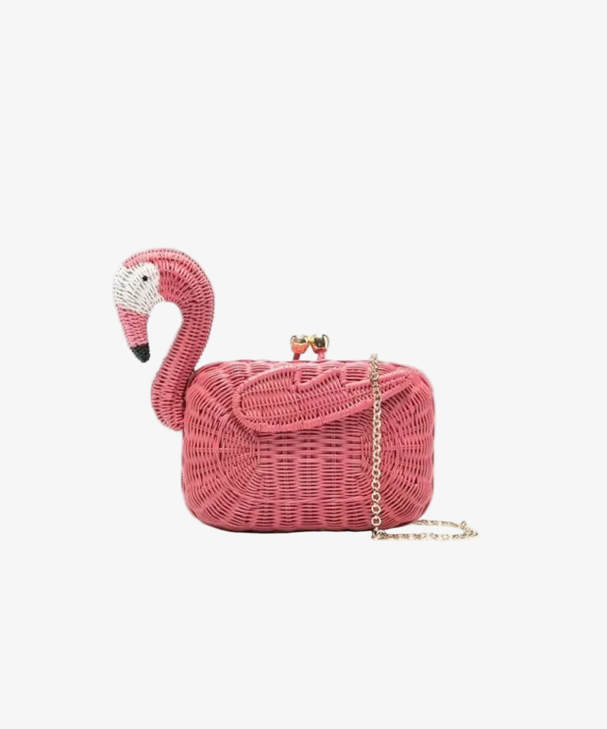 Serpui Flamingo Clutch