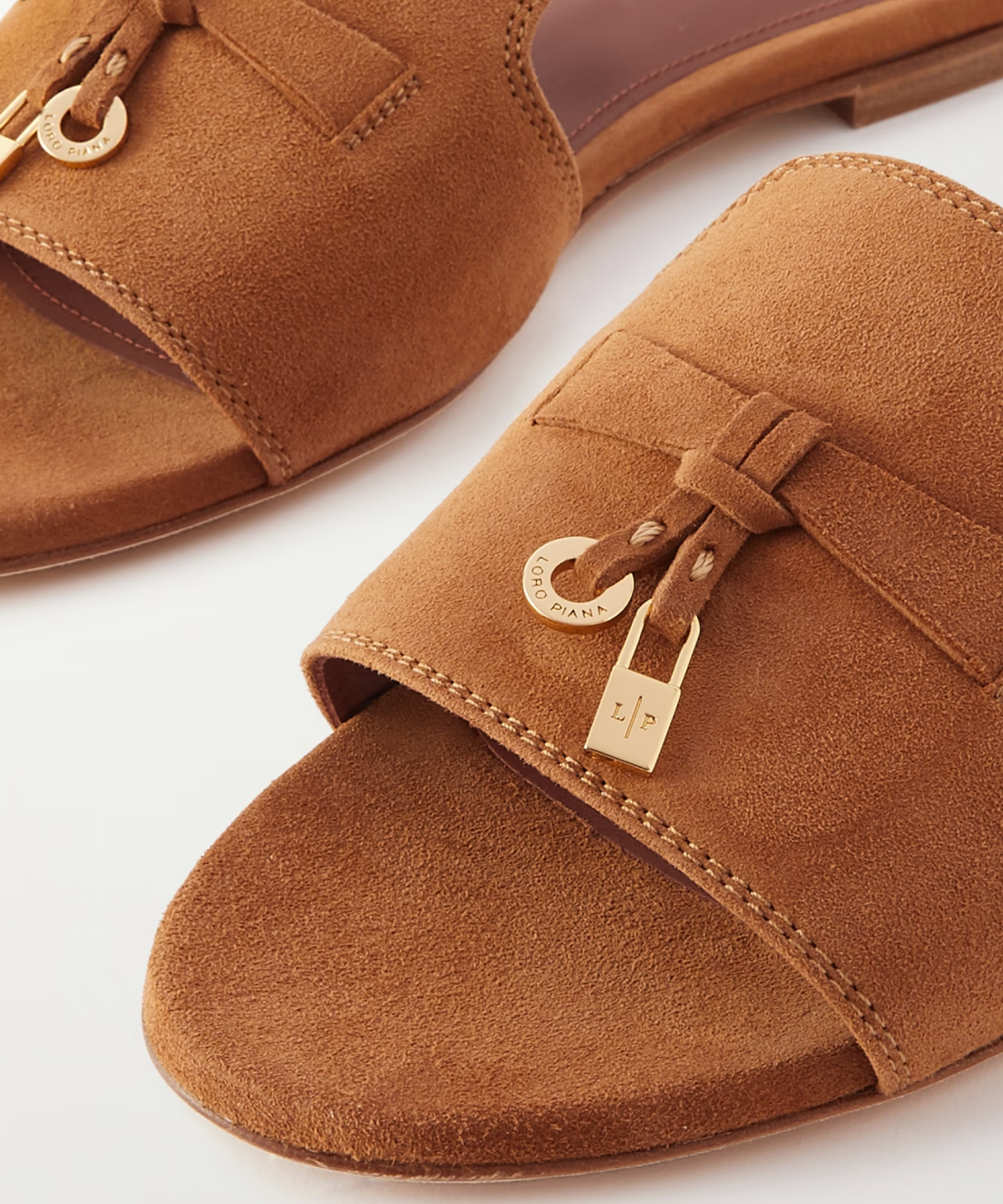 Loro Piana Summer Charms Slides