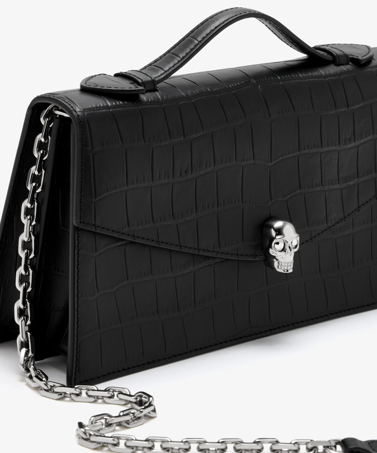 Alexander Mcqueen Skull Top Handle