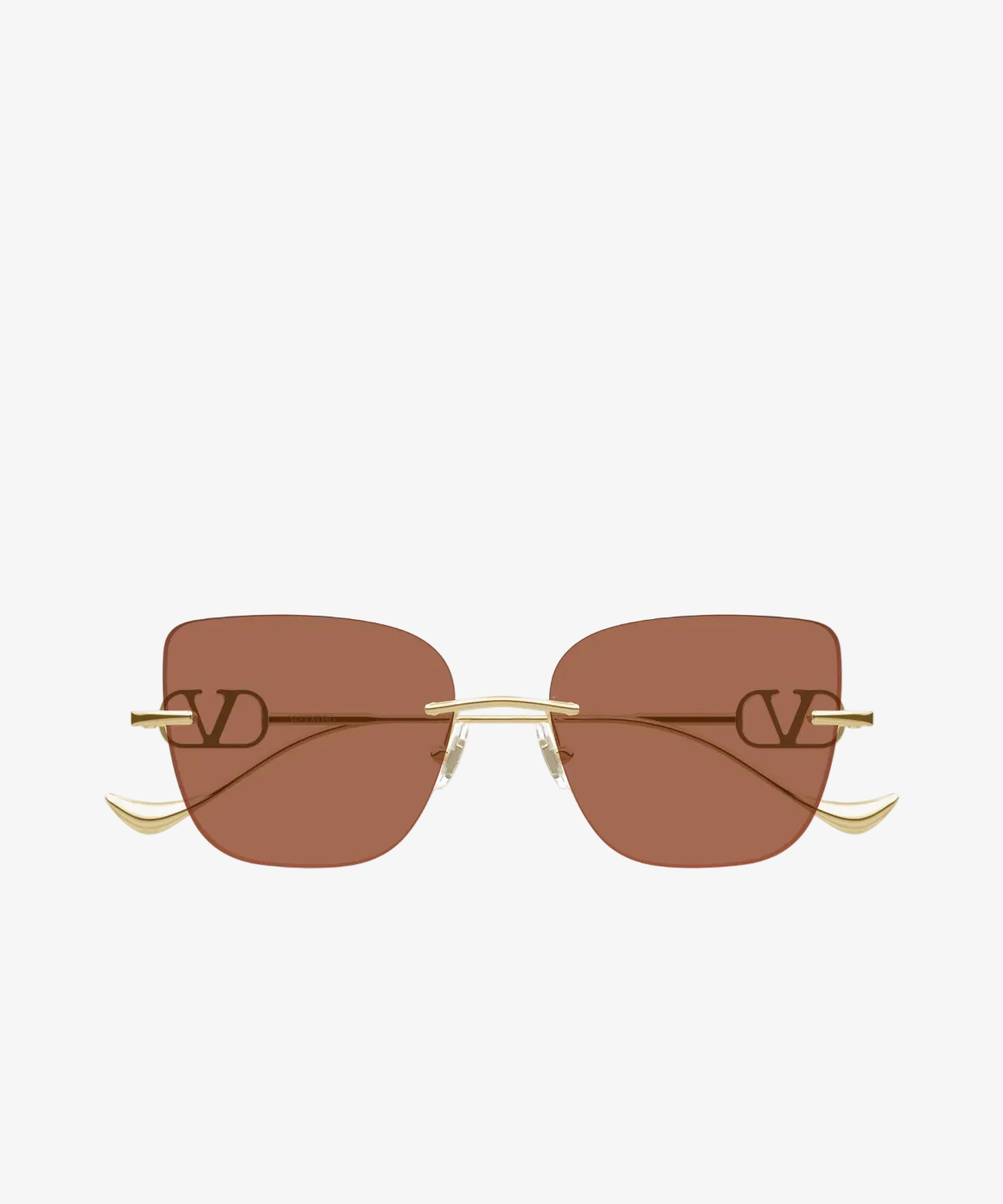 Valentino Oval Monogram Eyewear