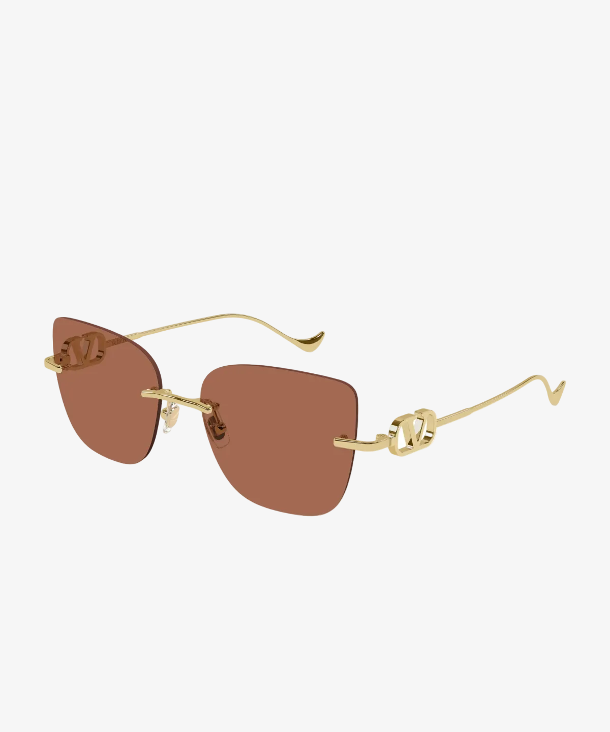 Valentino Oval Monogram Eyewear
