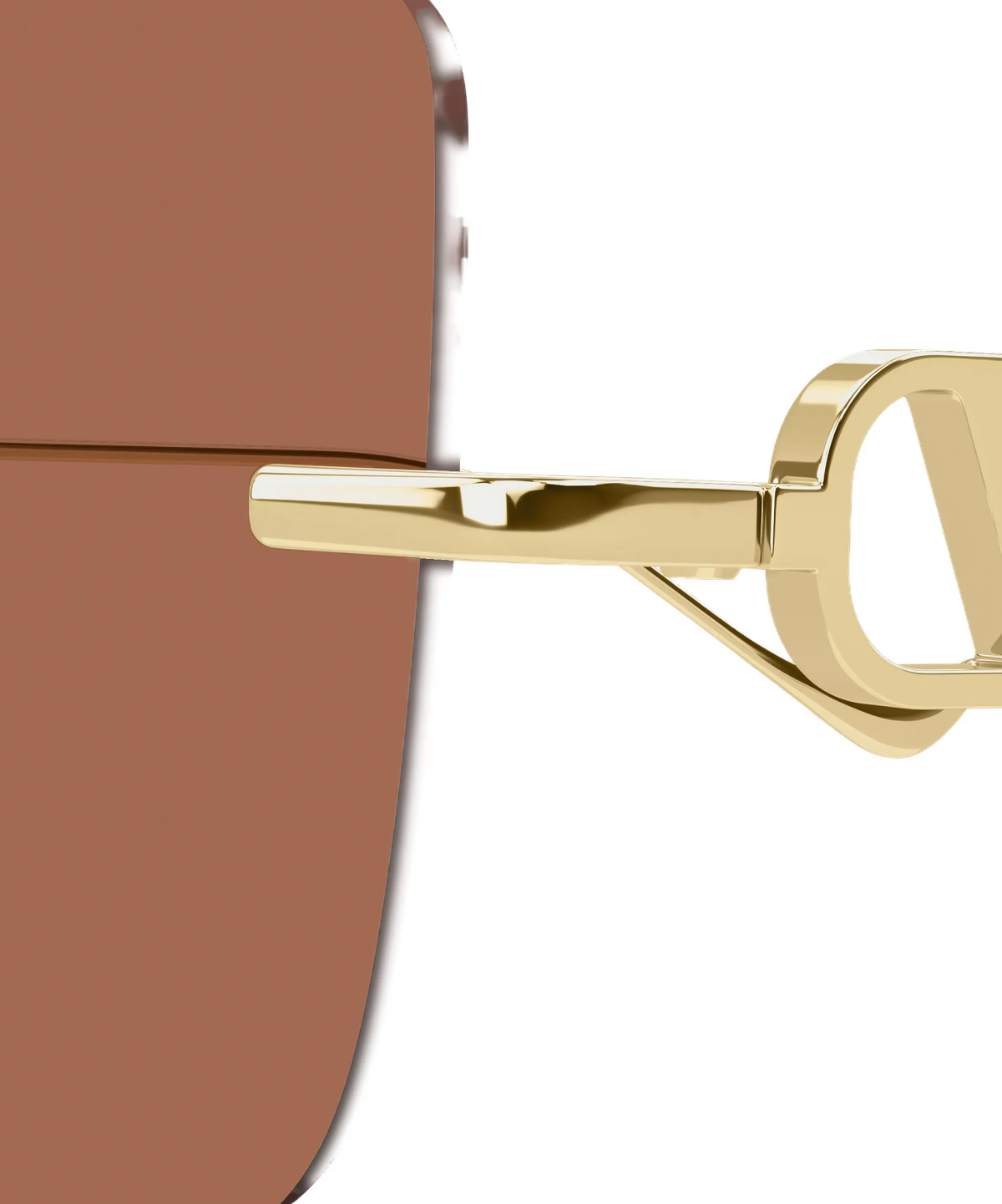Valentino Oval Monogram Eyewear