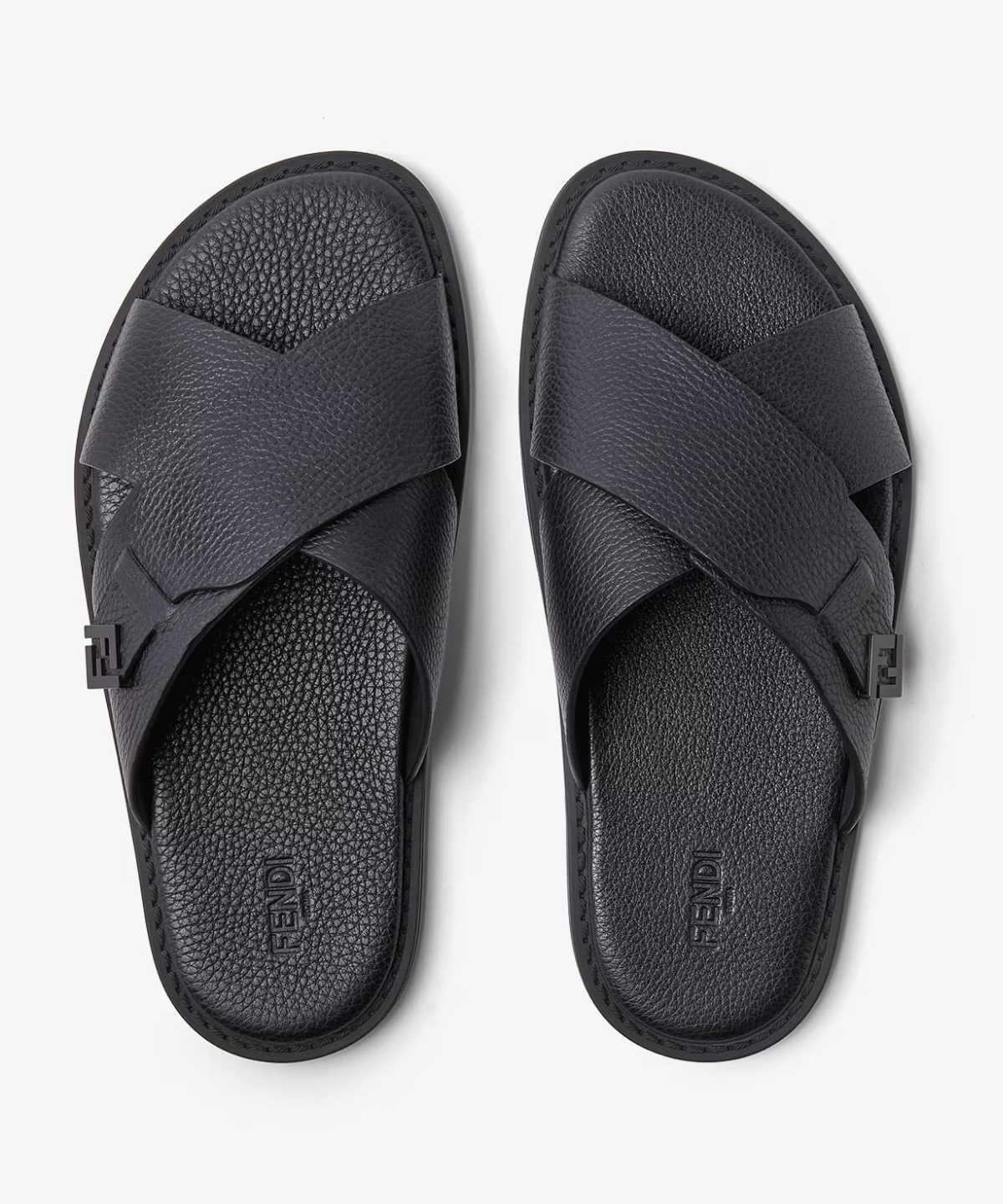 Fendi Square FF Slides