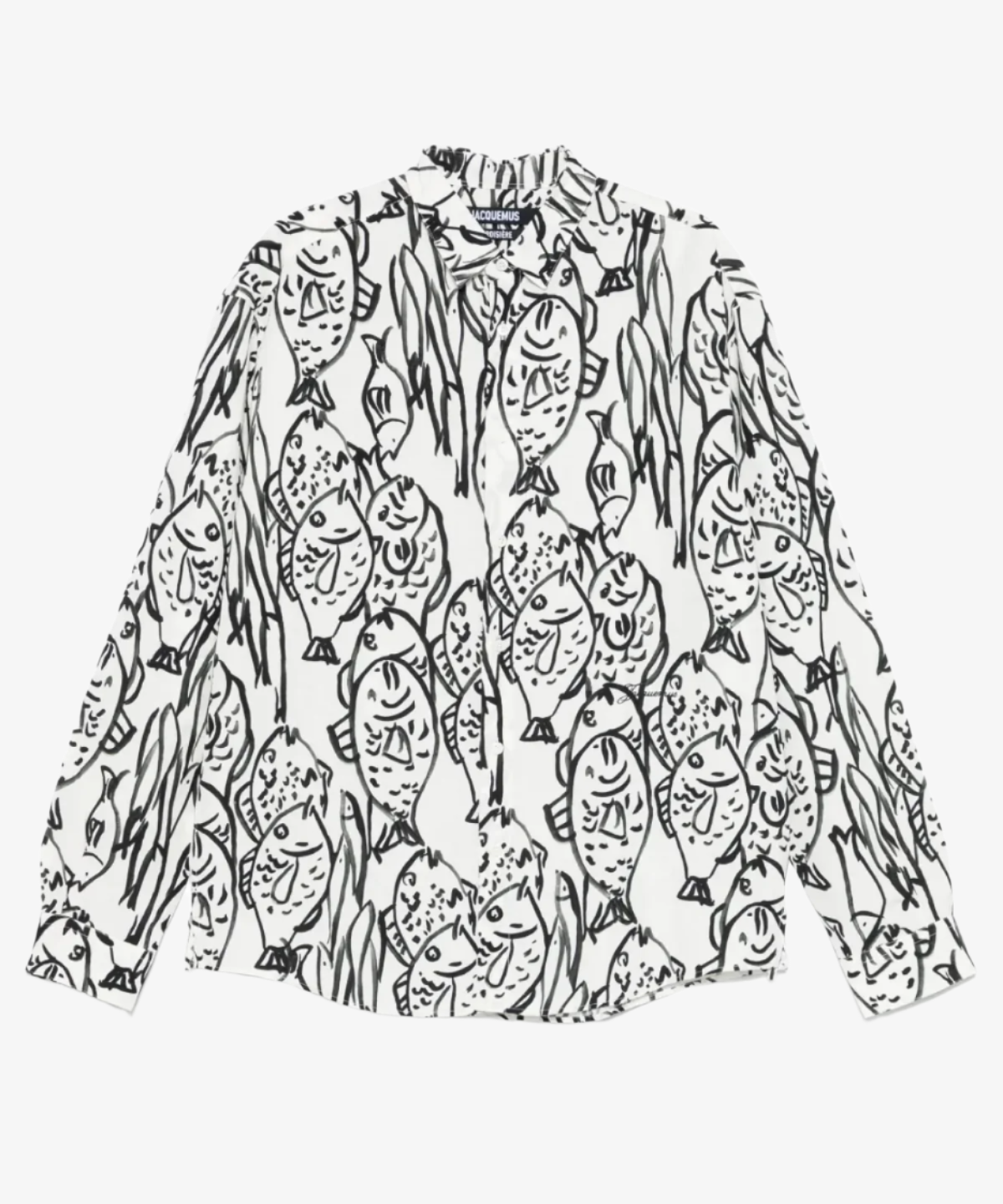 Jacquemus Fish Print LS Shirt