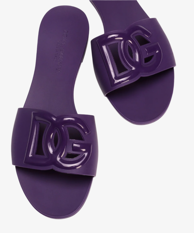 Dolce & Gabbana DG Rubber Slides