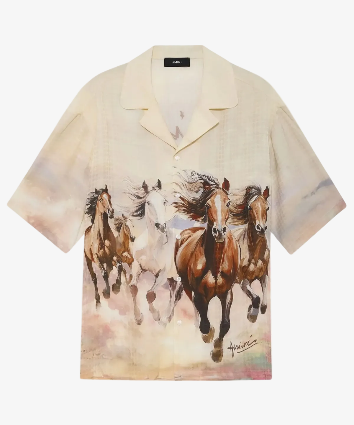 Amiri Horses Camp SS Shirt