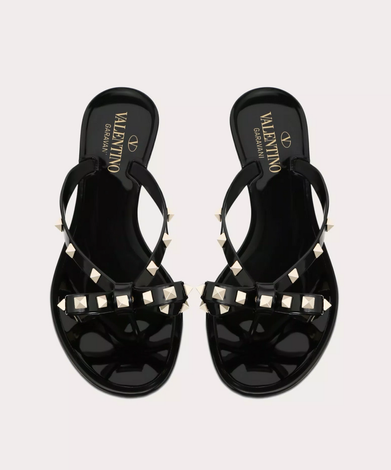 Valentino Rockstud Rubber Thong