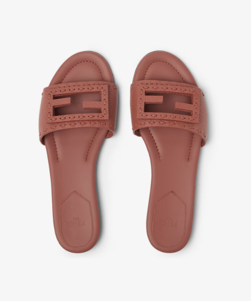 Fendi Baguette Selleria Slides