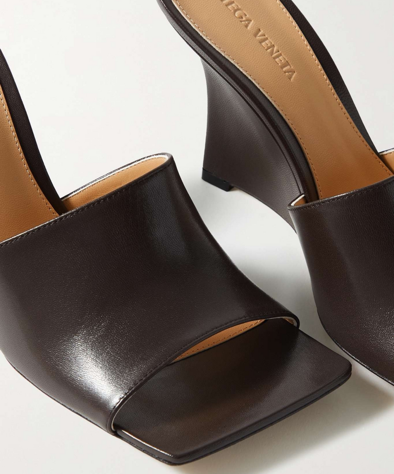 Bottega Veneta Stretch Square Wedge