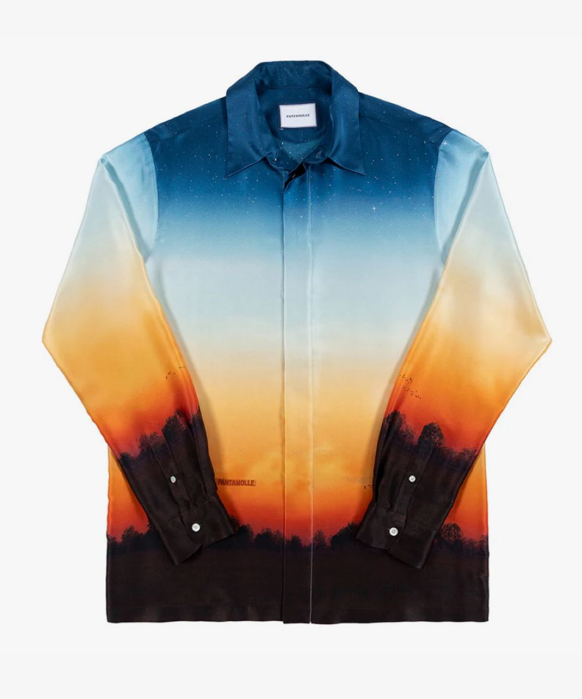 Pantamolle Sunset LS Silk Shirt