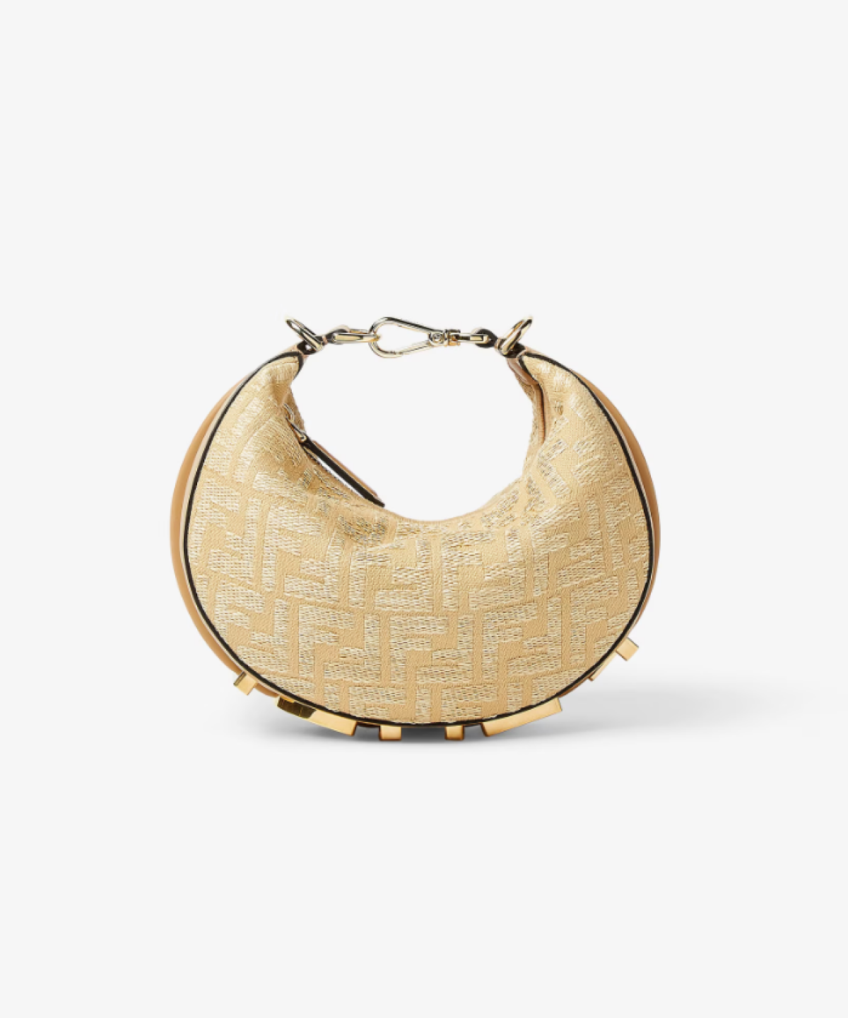 Fendi Fendigraphy Raffia Effect Bag