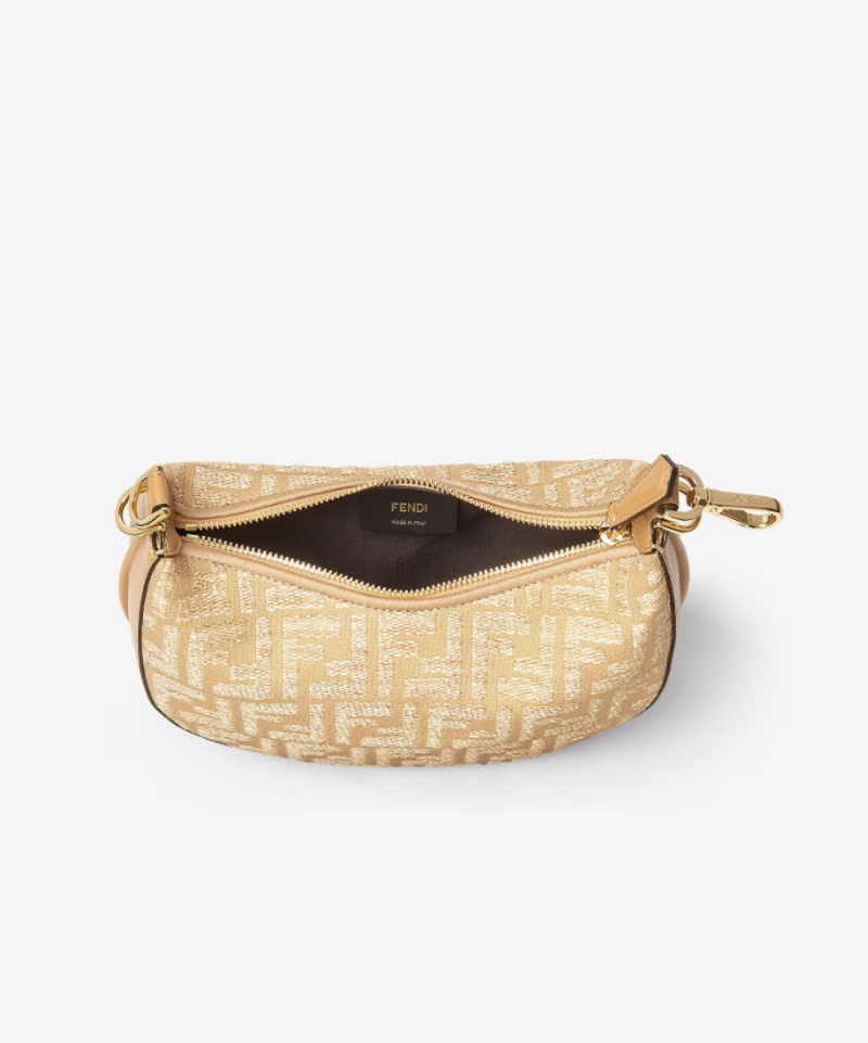 Fendi Fendigraphy Raffia Effect Bag